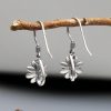 925 Silver Lotus Flower Earrings 925 Silver Lotus Flower Earrings