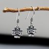 925 Silver Lotus Flower Earrings 925 Silver Lotus Flower Earrings