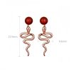 925 Silver Year of the Snake Blessing Earrings 925 Silver Year of the Snake Blessing Earrings
