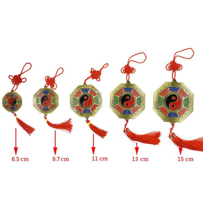 Alloy Bagua Map with Five-Emperor Coins Alloy Bagua Map with Five-Emperor Coins