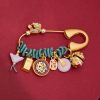 Brass Dragon Fu Fortune Brooch Brass Dragon Fu Fortune Brooch