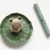Ceramic Frog Incense Burner Decoration Ceramic Frog Incense Burner Decoration