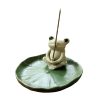 Ceramic Frog Incense Burner Decoration Ceramic Frog Incense Burner Decoration