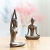 Ceramic Abstract Yoga Meditation Figurine Ceramic Abstract Yoga Meditation Figurine