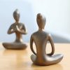 Ceramic Abstract Yoga Meditation Figurine Ceramic Abstract Yoga Meditation Figurine
