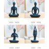 Ceramic Abstract Yoga Meditation Figurine Ceramic Abstract Yoga Meditation Figurine