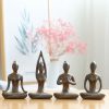 Ceramic Abstract Yoga Meditation Figurine Ceramic Abstract Yoga Meditation Figurine
