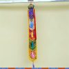 Colorful Lotus Wall Art with Auspicious Symbols Colorful Lotus Wall Art with Auspicious Symbols