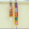 Colorful Lotus Wall Art with Auspicious Symbols Colorful Lotus Wall Art with Auspicious Symbols