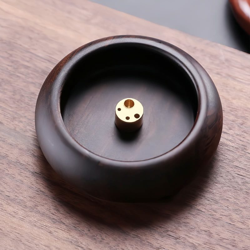 Ebony & Rosewood Mini Incense Burner Ebony & Rosewood Mini Incense Burner