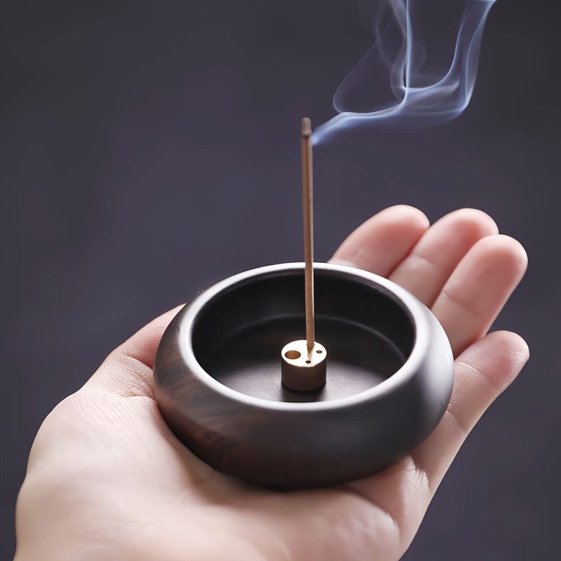 Ebony & Rosewood Mini Incense Burner Ebony & Rosewood Mini Incense Burner