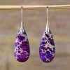 Emperor Stone Healing Earrings Emperor Stone Healing Earrings