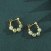 Hetian Jade Abundance Earrings in 925 Silver Hetian Jade Abundance Earrings in 925 Silver