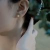 Jade Beaded Luck Stud Earrings Jade Beaded Luck Stud Earrings