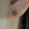 Jade Beaded Luck Stud Earrings Jade Beaded Luck Stud Earrings