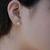 Jade Beaded Luck Stud Earrings Jade Beaded Luck Stud Earrings