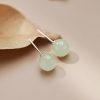 Jade Beaded Luck Stud Earrings Jade Beaded Luck Stud Earrings