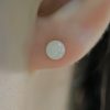 Jade Beaded Luck Stud Earrings Jade Beaded Luck Stud Earrings