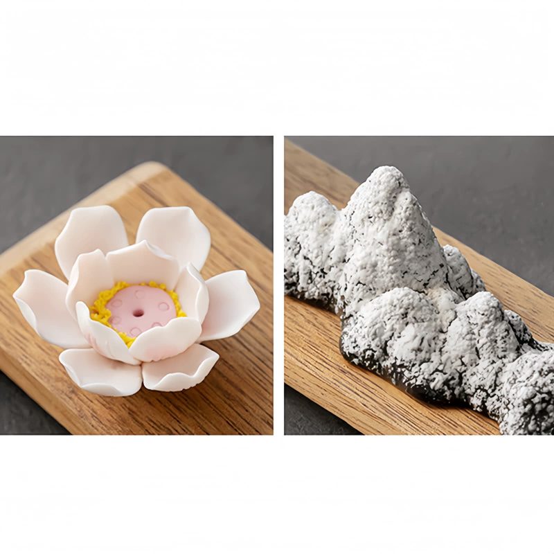 Lotus Kwan Yin Ceramic Incense Burner Lotus Kwan Yin Ceramic Incense Burner