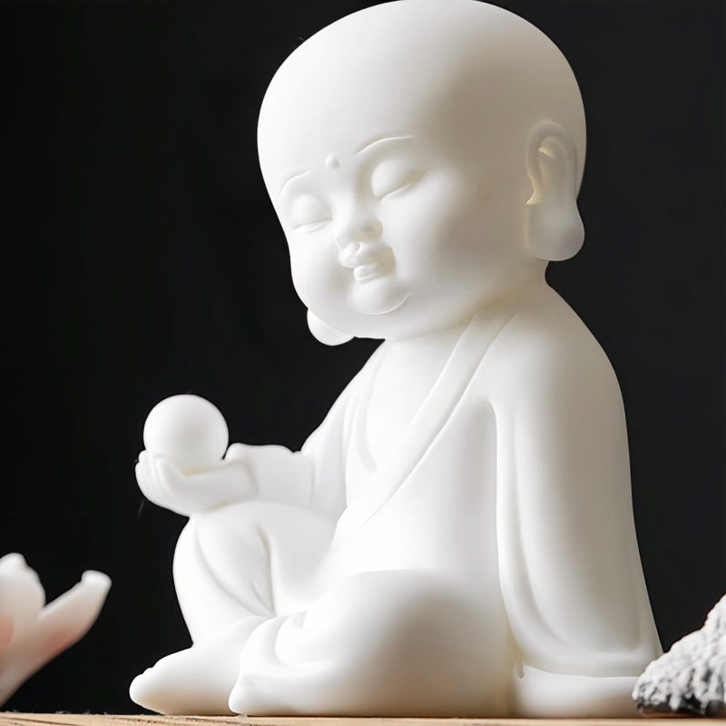 Lotus Kwan Yin Ceramic Incense Burner Lotus Kwan Yin Ceramic Incense Burner
