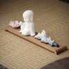 Lotus Kwan Yin Ceramic Incense Burner Lotus Kwan Yin Ceramic Incense Burner