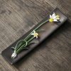 Lotus Peony Ceramic Incense Burner Lotus Peony Ceramic Incense Burner