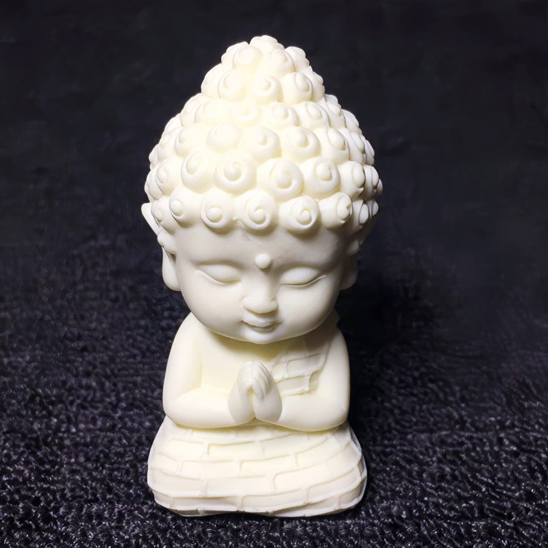 Mini Ivory Tathagata Buddha Decoration Mini Ivory Tathagata Buddha Decoration