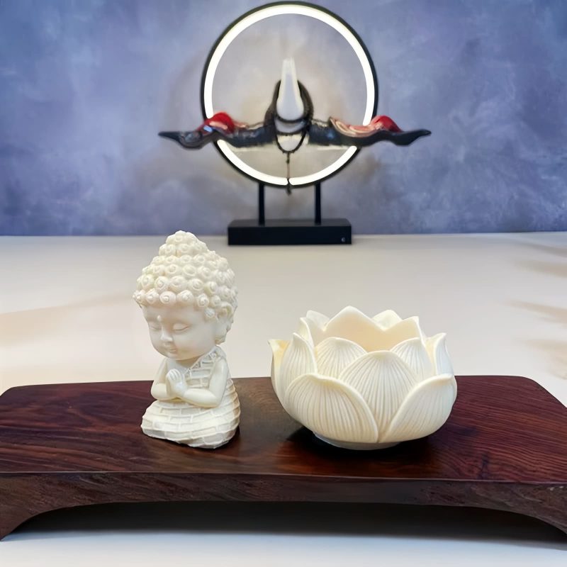 Mini Ivory Tathagata Buddha Decoration Mini Ivory Tathagata Buddha Decoration