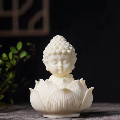 ミニ象牙椰子 如来・仏像置物