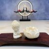 Mini Ivory Tathagata Buddha Decoration Mini Ivory Tathagata Buddha Decoration