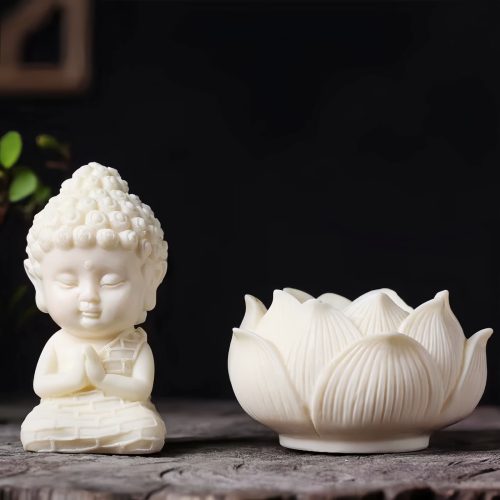 ミニ象牙椰子 如来・仏像置物