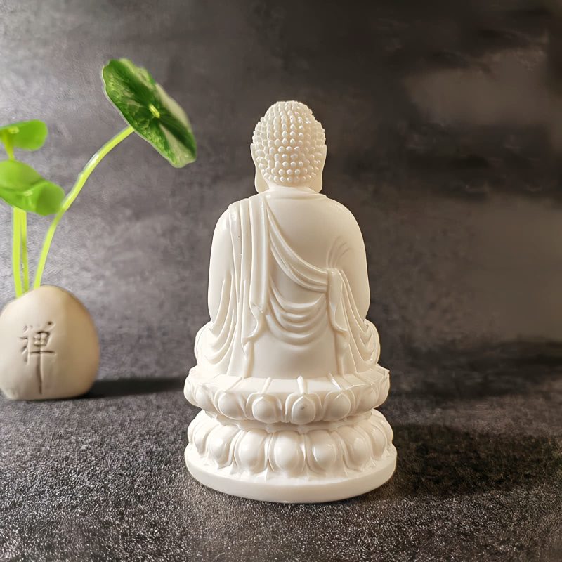 Mini Ivory Tathagata Buddha Decoration Mini Ivory Tathagata Buddha Decoration