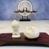 Mini Ivory Tathagata Buddha Decoration Mini Ivory Tathagata Buddha Decoration