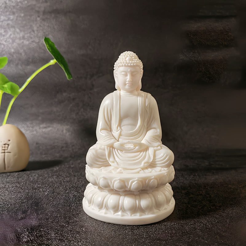 Mini Ivory Tathagata Buddha Decoration Mini Ivory Tathagata Buddha Decoration