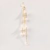 Pearl Flower Petal Luck Drop Earrings Pearl Flower Petal Luck Drop Earrings