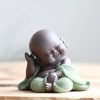 紫砂弥勒笑佛摆件 Purple Clay Maitreya Laughing Buddha Decoration