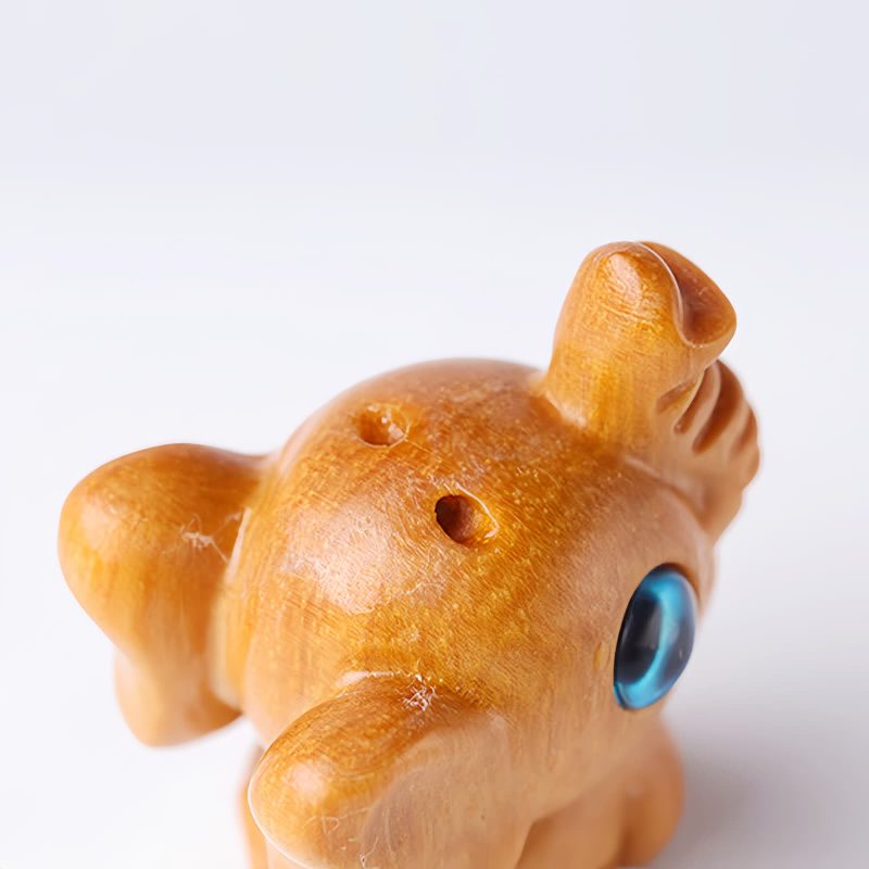 Red Sandalwood Mini Elephant Decoration Red Sandalwood Mini Elephant Decoration