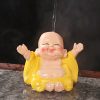 Resin Color Changing Laughing Buddha Figurine Resin Color Changing Laughing Buddha Figurine