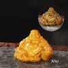 Resin Color Changing Laughing Buddha Figurine Resin Color Changing Laughing Buddha Figurine
