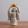 招福置物 笑佛像 レジン製 Resin Laughing Buddha Home Blessing Statue