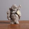 招福置物 笑佛像 レジン製 Resin Laughing Buddha Home Blessing Statue