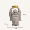 招福置物 笑佛像 レジン製 Resin Laughing Buddha Home Blessing Statue