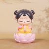Estatua de Avalokiteshvara en Flor de Loto para Armonía en el Hogar Resin Avalokitesvara Lotus Statue for Harmony Home Decor