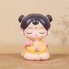 Estatua de Avalokiteshvara en Flor de Loto para Armonía en el Hogar Resin Avalokitesvara Lotus Statue for Harmony Home Decor