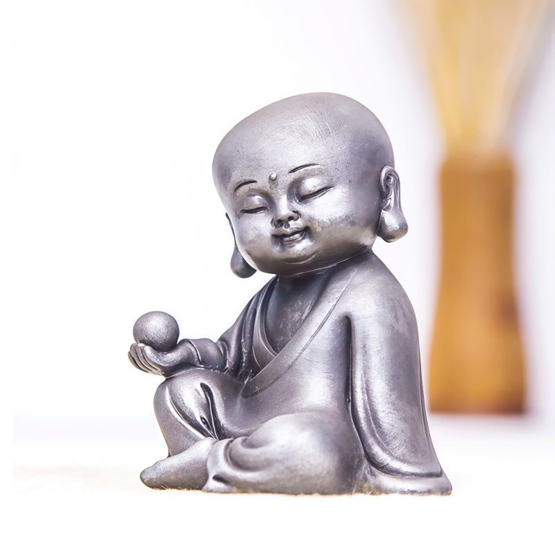 Rust Cast Resin Ksitigarbha Guanyin Statue Rust Cast Resin Ksitigarbha Guanyin Statue