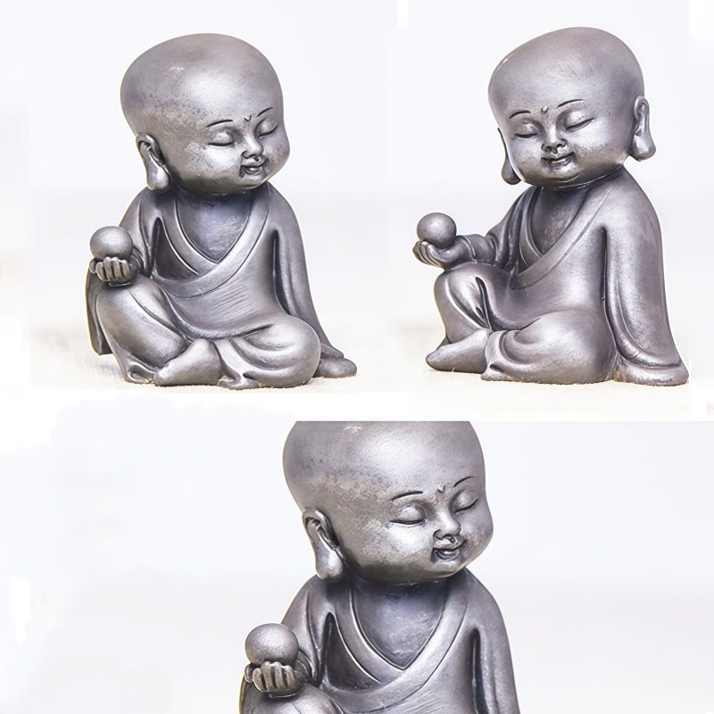 Rust Cast Resin Ksitigarbha Guanyin Statue Rust Cast Resin Ksitigarbha Guanyin Statue