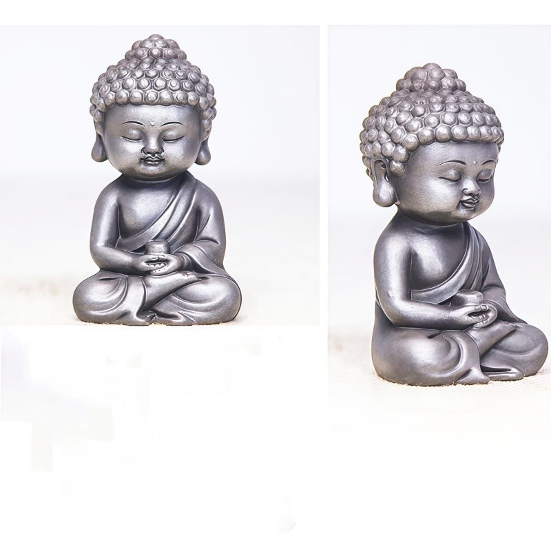 Rust Cast Resin Ksitigarbha Guanyin Statue Rust Cast Resin Ksitigarbha Guanyin Statue
