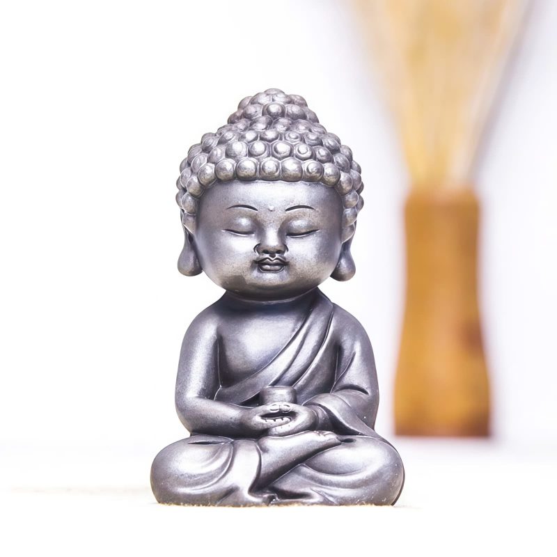 Rust Cast Resin Ksitigarbha Guanyin Statue Rust Cast Resin Ksitigarbha Guanyin Statue