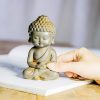 Rust Cast Resin Ksitigarbha Guanyin Statue Rust Cast Resin Ksitigarbha Guanyin Statue