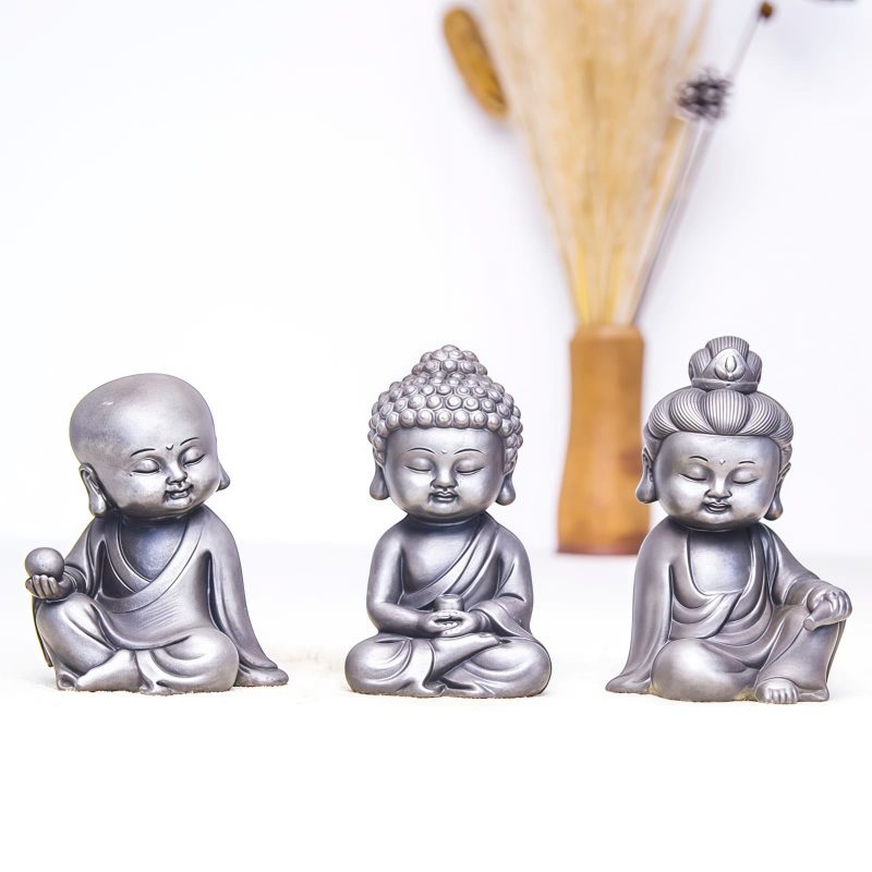 Rust Cast Resin Ksitigarbha Guanyin Statue Rust Cast Resin Ksitigarbha Guanyin Statue